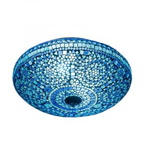 Blå orientalsk plafond mosaik, Louay