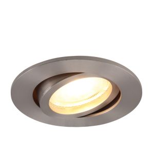 Aluminium indbygningsspot krom, Onno
