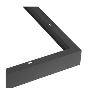 Sort overflademonteret klikramme 30x120