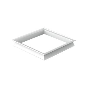 LED panel monteringsramme 60x60 cm for ovenlys look