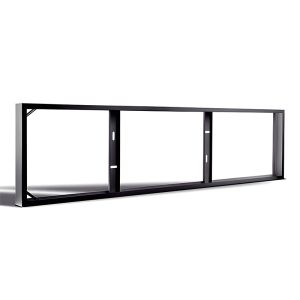 Overflademonteret ramme til 30x120 cm LED paneler