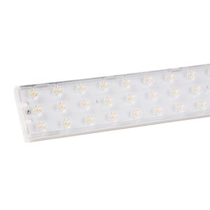 Hvid 3-faset skinnelampe Tora, 27W, 3000K, 60 cm, Pro