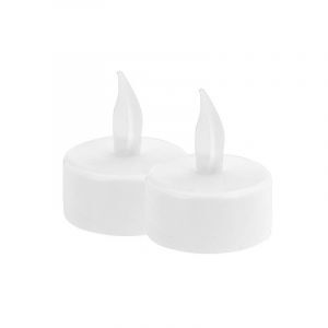 LED stearinlys, sæt med 2 stk
