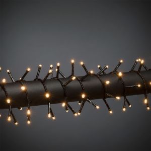 18m udendørs LED julelys, 240 varmhvide lys