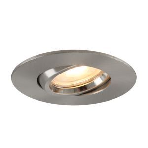 Aluminium indbygningsspot badeværelse nikkel, Jill, IP44