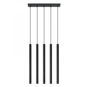 Aluminium pendler lampe sort, Hillary