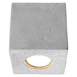 Beton påbygningsspot grå, Andro