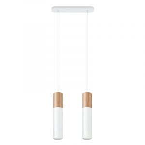 Aluminium pendler lampe brun, Francesca