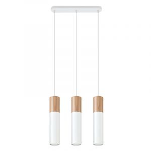 Aluminium pendler lampe brun, Francesca