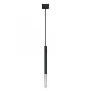 Aluminium pendler lampe krom, Ilonca