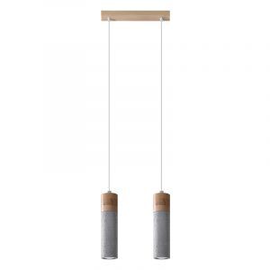 Beton pendler lampe brun, Ferron