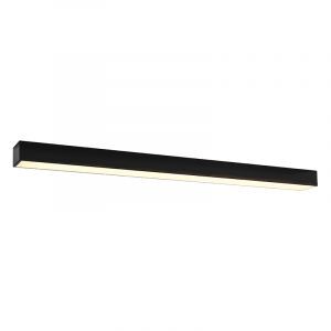 Aluminium loftlampe sort, Mascha, 31W, 3000K LED
