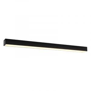 Aluminium loftlampe sort, Mascha, 38W, 3000K LED