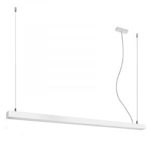 Aluminium pendler lampe hvid, Mascha, 48W, 3000K LED