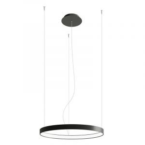 Aluminium pendler lampe sort, Ringo, 30W, 3000K LED