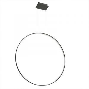 Aluminium pendler lampe sort, Ringo, 70W, 3000K LED