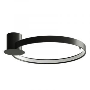 Aluminium plafond sort, Ringo, 30W, 3000K LED