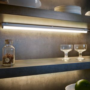 Hvid loftlampe plast, Irmak, 13W, 3000K LED, med brytare