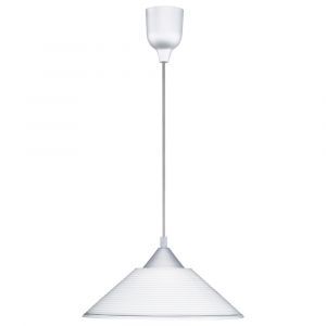 Grå pendler lampe glas, Stockton