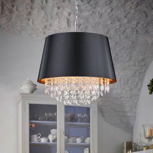 Krom pendler lampe modern, Asiya