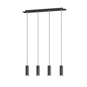 Sort pendler lampe modern, Kaso