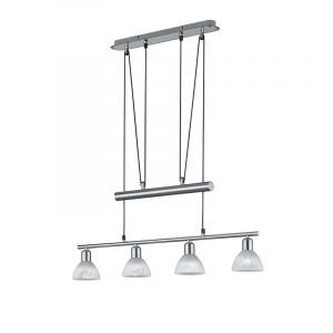 Nikkel pendler lampe modern, Gustav