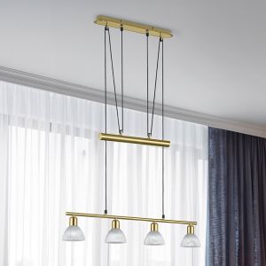 Messing pendler lampe modern, Gustav