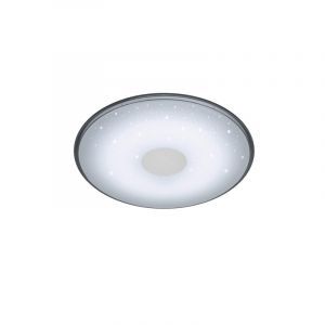 Hvid plafond modern, Levain, 30W, varm til kold hvid justerbar LED, med fjärrkontroll