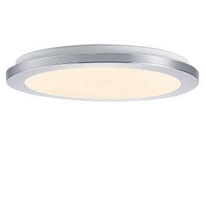 Krom plafond modern, Marie, 15W, 3000K LED, IP44
