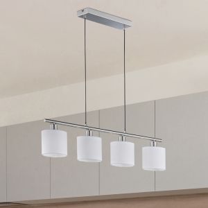 Nikkel pendler lampe modern, Koge