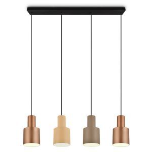 Taupe pendler lampe modern, Amila