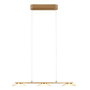 Messing pendler lampe design, Fenno, 9W, 3000K LED, 3 trins lysdæmper