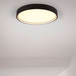 Sort plafond modern, Destin, 29W, varm til kold hvid justerbar LED