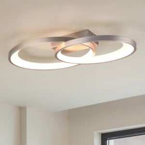 Nikkel plafond modern, Ersan, 25W, 3000K LED