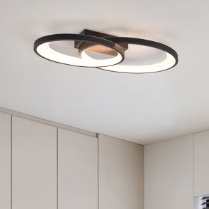 Sort plafond modern, Ersan, 25W, 3000K LED