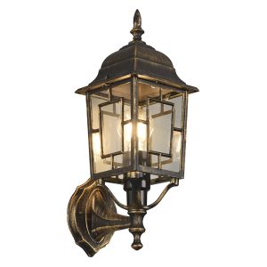 Rustfarvet udendørslampe klassisk, Viyan, IP23