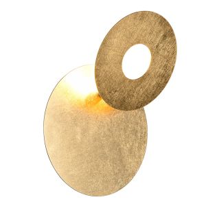 Guld væglampe design, Ting, 6W, 3000K LED