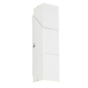 Hvid up down væglampe modern, Lok, 3W, 3000K LED