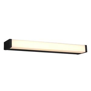 Sort væglampe badeværelse modern, Celesta, 6W, 3000K LED, IP44