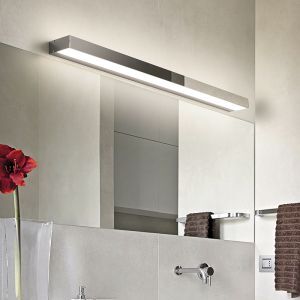 Krom væglampe badeværelse modern, Basma, 13W, 3000K LED, IP44