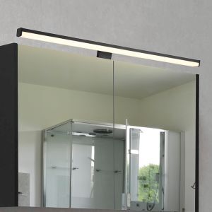 Sort væglampe badeværelse modern, Celal, 11,5W, 3000K LED, IP44