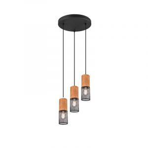 Sort pendel lampe spisebord vintage, Jessica