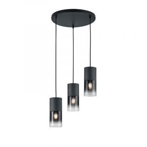 Grå pendler lampe modern, Amadi
