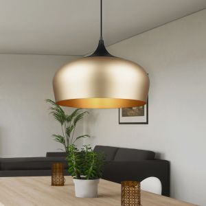 Messing pendler lampe modern, Kinga