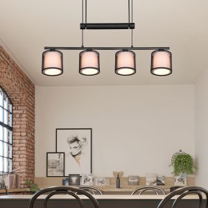 Antracit pendler lampe modern, Mirle