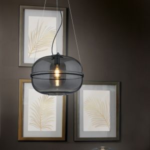 Sort pendler lampe design, Syreeta