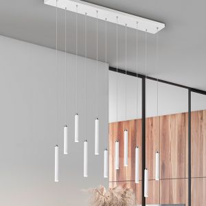 Hvid pendler lampe modern, Jessamy, 2,5W, 3000K LED
