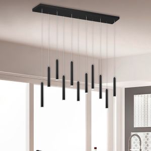 Sort pendler lampe modern, Jessamy, 2,5W, 3000K LED