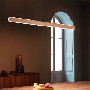 Brun pendler lampe modern, Dwayn, 28W, varm til kold hvid justerbar LED