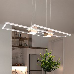 Brun pendler lampe design, Sohaib, 37W, varm til kold hvid justerbar LED, 3 trins lysdæmper